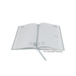 5 Star Academic Day Per Page Diary A5 Silver Grey 26-27 FS668109