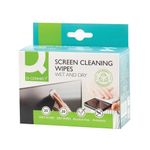 Q-Connect Wet and Dry Wipes (20 Pack) KF32148