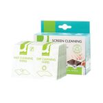 Q-Connect Wet and Dry Wipes (20 Pack) KF32148