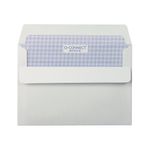 Q-Connect C6 Envelope Low Window Self Seal 90gsm White (Pack of 1000) 7041