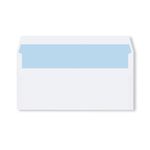 Q-Connect DL Envelopes Plain Wallet Self Seal 80gsm White (1000 Pack) KF3454