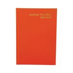 Academic Diary Week To View A5 Orange 2026-2027 FS669201
