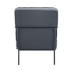 Jemini Atlas Reception Wire Frame Armchair 800x810mm Grey KF70018