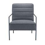 Jemini Atlas Reception Wire Frame Armchair 800x810mm Grey KF70018