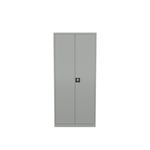 5 Star Janitorial Cleaning Cupboard Locker Steel Silver KF70110