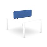 5 Star Desk Mounted PET Screen 1190x400mm Blue KF70119