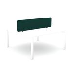 5 Star Desk Mounted PET Screen 1590x400mm Green KF70126