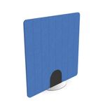 5 Star Floorstanding PET Screen 1200x1200mm Blue KF70134