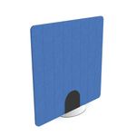 5 Star Floorstanding PET Screen 1200x1200mm Blue KF70134