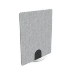 5 Star Floorstanding PET Screen 1200x1400mm Grey KF70136