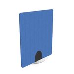 5 Star Floorstanding PET Screen 1200x1400mm Blue KF70137