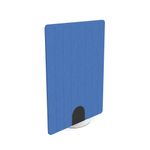 5 Star Floorstanding PET Screen 1200x1600mm Blue KF70140