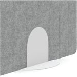 5 Star PET Metal Stand for Floorstanding Screen White KF70143
