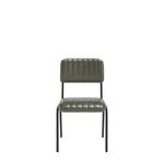 5 Star Culla Side Chair 460x540x795mm Polyurethane Green/Black KF70145