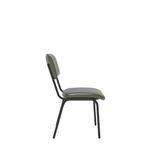 5 Star Culla Side Chair 460x540x795mm Polyurethane Green/Black KF70145