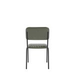 5 Star Culla Side Chair 460x540x795mm Polyurethane Green/Black KF70145