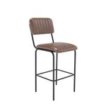 5 Star Culla High Chair 460x530x1110mm Polyurethane Brown/Blk KF70146