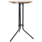 Trine Wooden Top High Table 700x700x1110mm KF70150