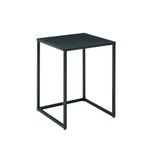 5 Star Bordo Set of 3 Nested Tables Black KF70316