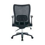 Jemini Zumo Mesh Back Chair with Folding Arms Black/Black KF70318
