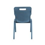 Titan One Piece Retold Chair Size 5 470x500x770mm Steel Blue KF70505