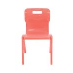 Titan One Piece Retold Chair Size 5 470x500x770mm Coral KF70507