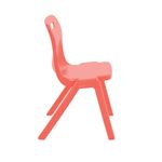 Titan One Piece Retold Chair Size 6 470x530x805mm Coral KF70511