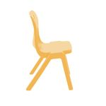 Titan One Piece Classroom Chair Size 5 470x500x770mm Marigold KF70513