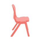 Titan One Piece Classroom Chair Size 5 470x500x770mm Coral KF70514