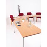 Jemini Rectangular Table 1600x800x730mm Beech KF71523