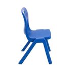 Titan One Piece Classroom Chair 435x384x600mm Blue (Pack of 30) KF838734