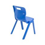 Titan One Piece Classroom Chair 432x408x690mm Blue (Pack of 30) KF838739
