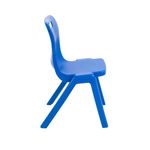 Titan One Piece Classroom Chair 480x486x799mm Blue (Pack of 30) KF838724