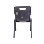 Titan One Piece Classroom Chair 480x486x799mm Charcoal (Pack of 30) KF838726