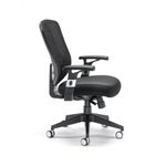 Arista Lexi High Back Chair 710x310x600mm Black H-9056-L2