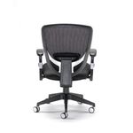 Arista Lexi High Back Chair 710x310x600mm Black H-9056-L2