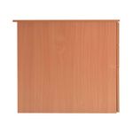 5 Star Modara 18mm Dskh 3 Drw Pedestal 434x600x730mm Beech KF74110