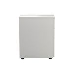 Jemini 3 Drawer Desk High Pedestal 404x600x730mm White KF74149