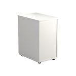 Jemini 3 Drawer Desk High Pedestal 404x600x730mm White KF74149