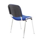 First Ultra Multipurpose Stacking Chair 532x585x805mm Blue KF74893