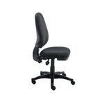 Astin Nesta Operator Chair 2 Lever Upholstered 590x900x1050mm Charcoal KF77706