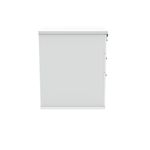 Astin 3 Drawer Desk High Pedestal Lockable 404x600x730mm Arctic White KF77716