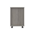 Astin 2 Drawer Mobile Under Desk Pedestal 400x500x590mm Alaskan Grey Oak KF77728