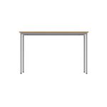 Astin Rectangular Multipurpose Table 1200x800x730mm Norwegian Beech/Silver KF77734