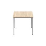 Astin Rectangular Multipurpose Table 1200x800x730mm Canadian Oak/Silver KF77738