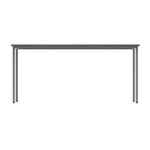 Astin Rectangular Multipurpose Table 1600x600x730mm Alaskan Grey Oak/Silver KF77745