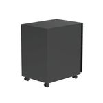Astin 3 Drw Mobile Under Desk Steel Pedestal 390x524x595mm Blk KF77750