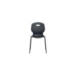 Titan Arc Four Leg Classroom Chair Size 5 Anthracite KF77789