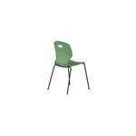 Titan Arc Four Leg Classroom Chair Size 5 Forest KF77791