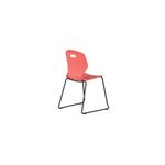 Titan Arc Skid Base Chair Size 5 Coral KF77804